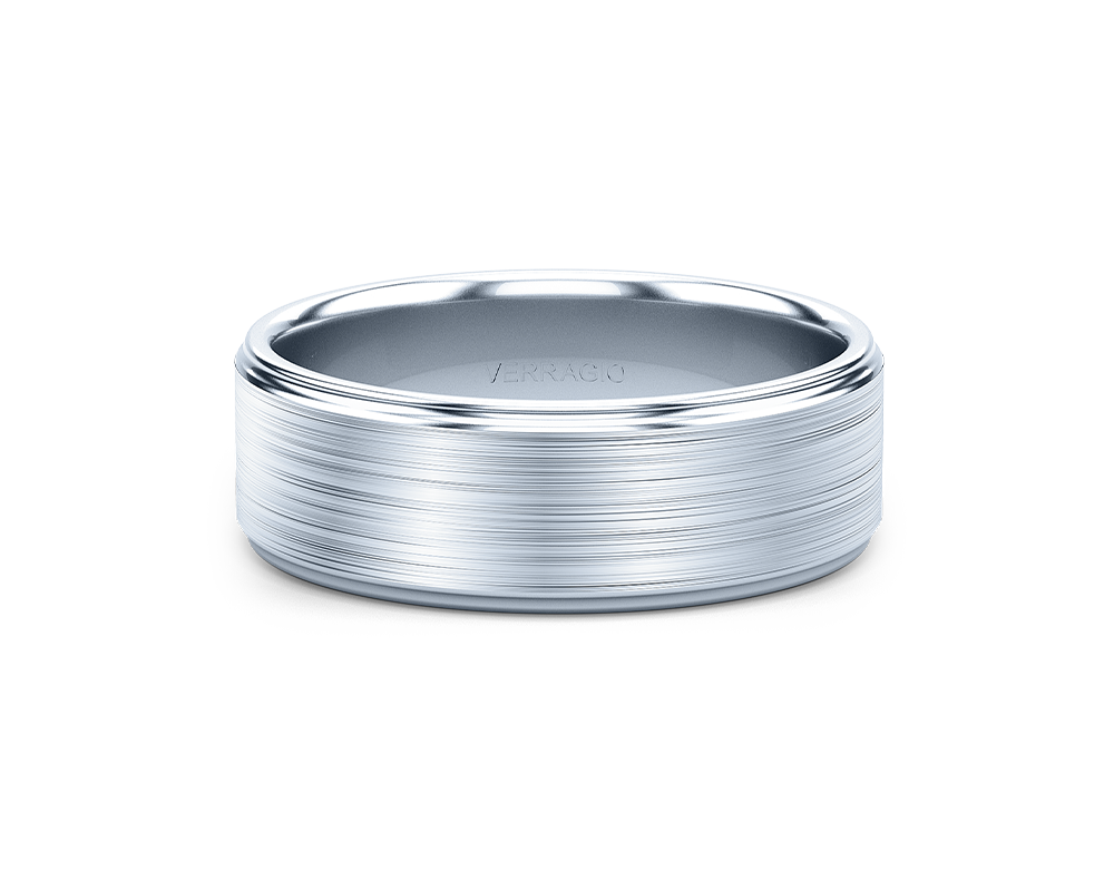 14K White Gold VWS-206-8 Ring