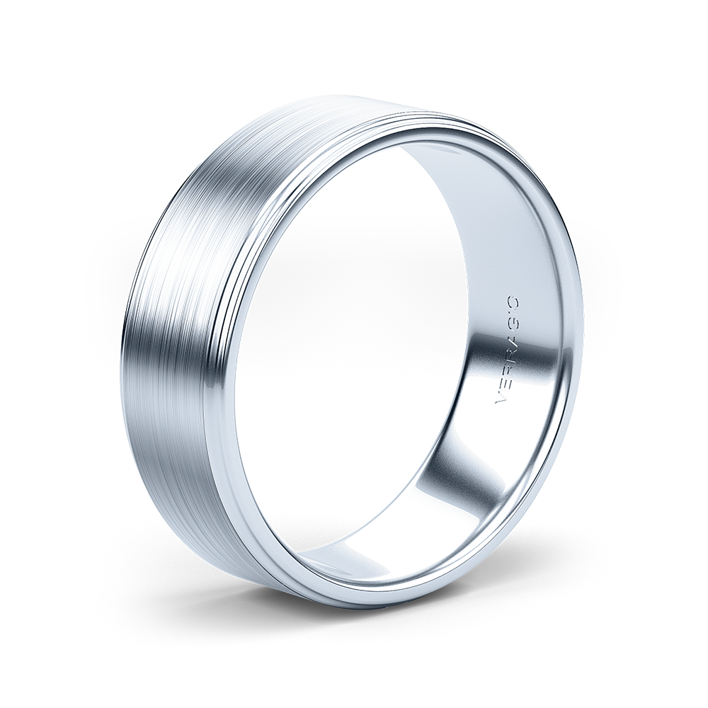 18K White Gold VWS-206-8 Ring