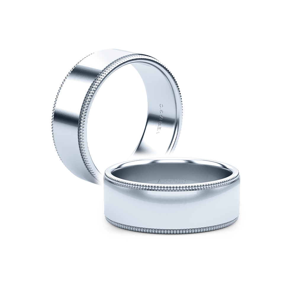 14K White Gold VWS-209-8 Ring