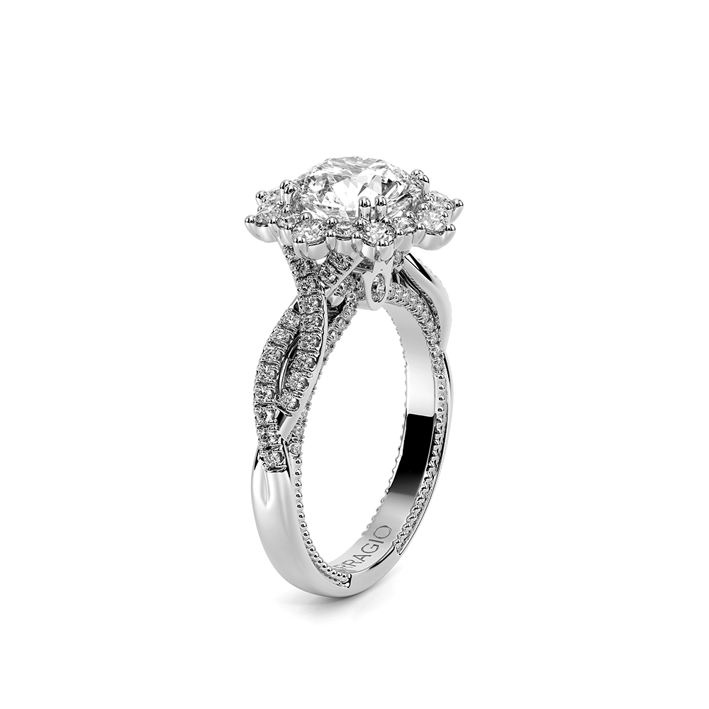 14K White Gold COUTURE-0481R Ring