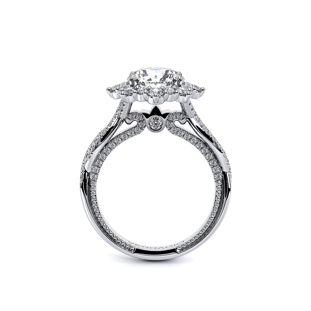 14K White Gold COUTURE-0481R Ring