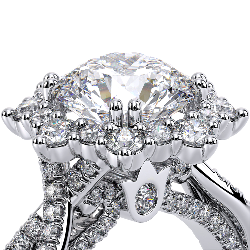 14K White Gold COUTURE-0481R Ring