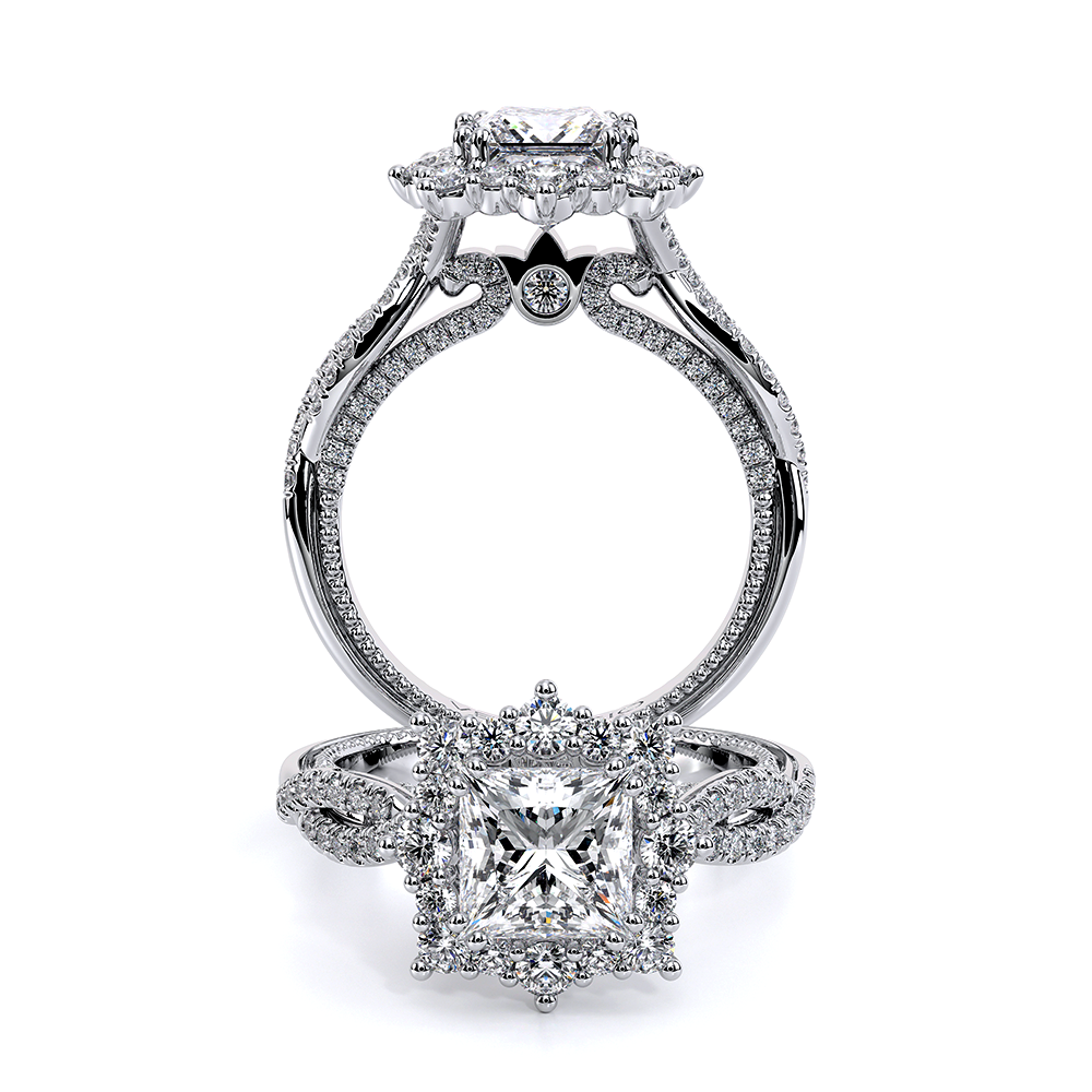 14K White Gold COUTURE-0481P Ring