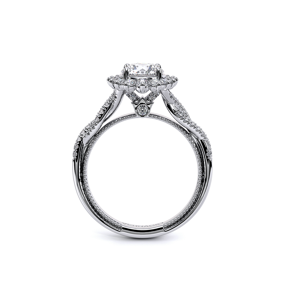18K White Gold Renaissance-987R Ring