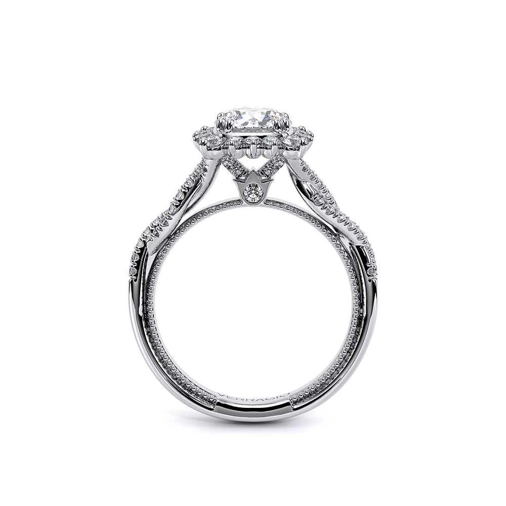 14K White Gold Renaissance-987CU Ring