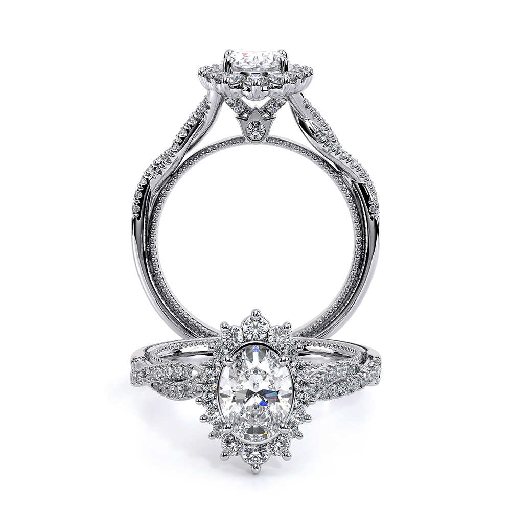 Platinum Renaissance-987OV Ring