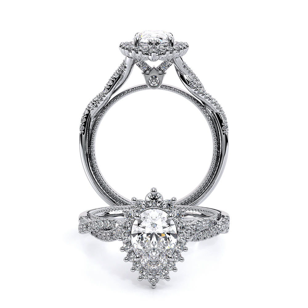 Platinum Renaissance-987OPEAR Ring