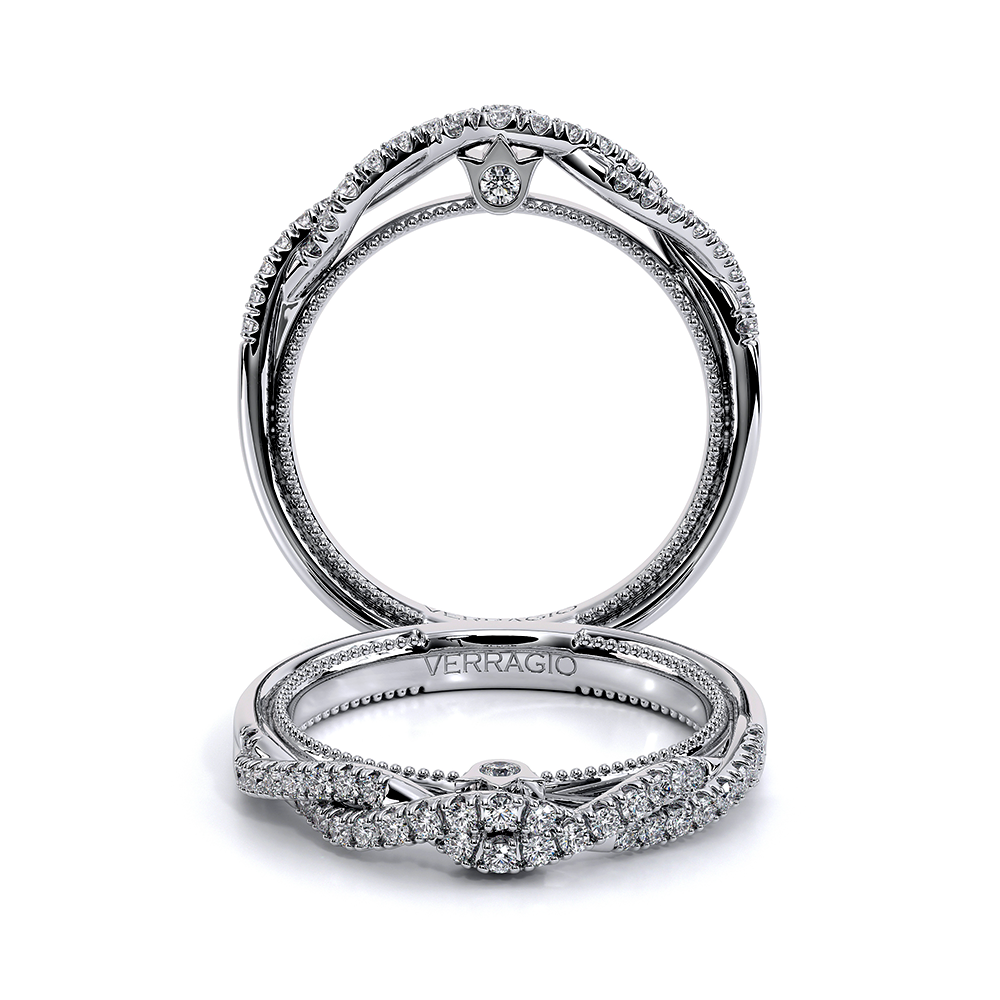 18K White Gold Renaissance-987W Band