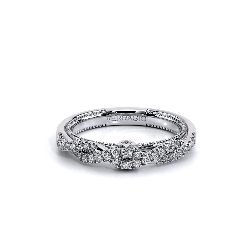 18K White Gold Renaissance-987W Band