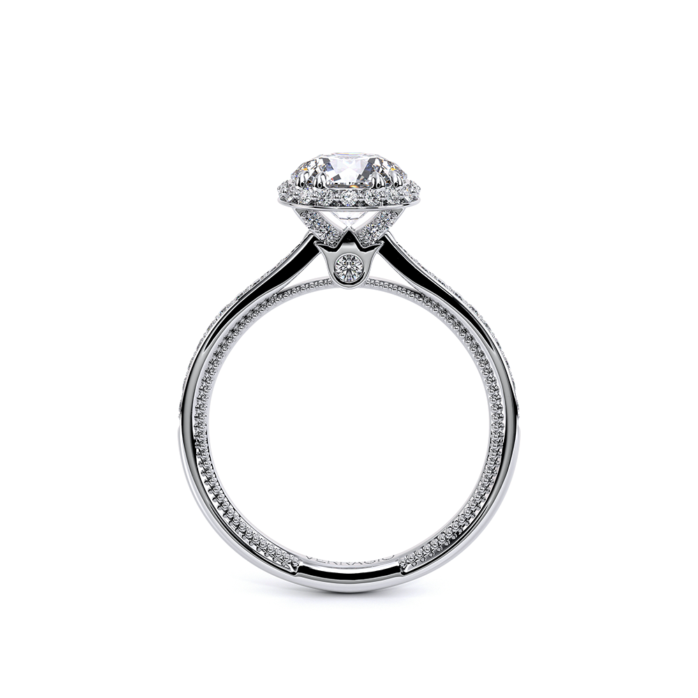 14K White Gold Renaissance-SLD302-XR Ring