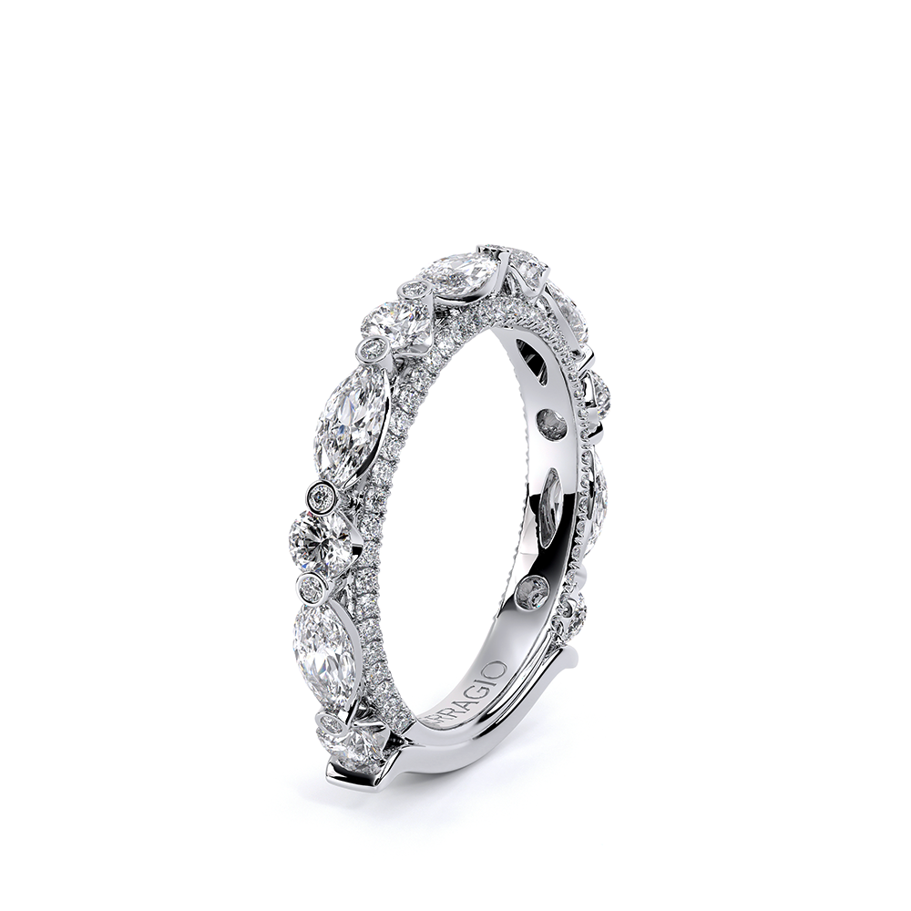 14K White Gold Eterna-2021-MQ-6X3-3Q Ring
