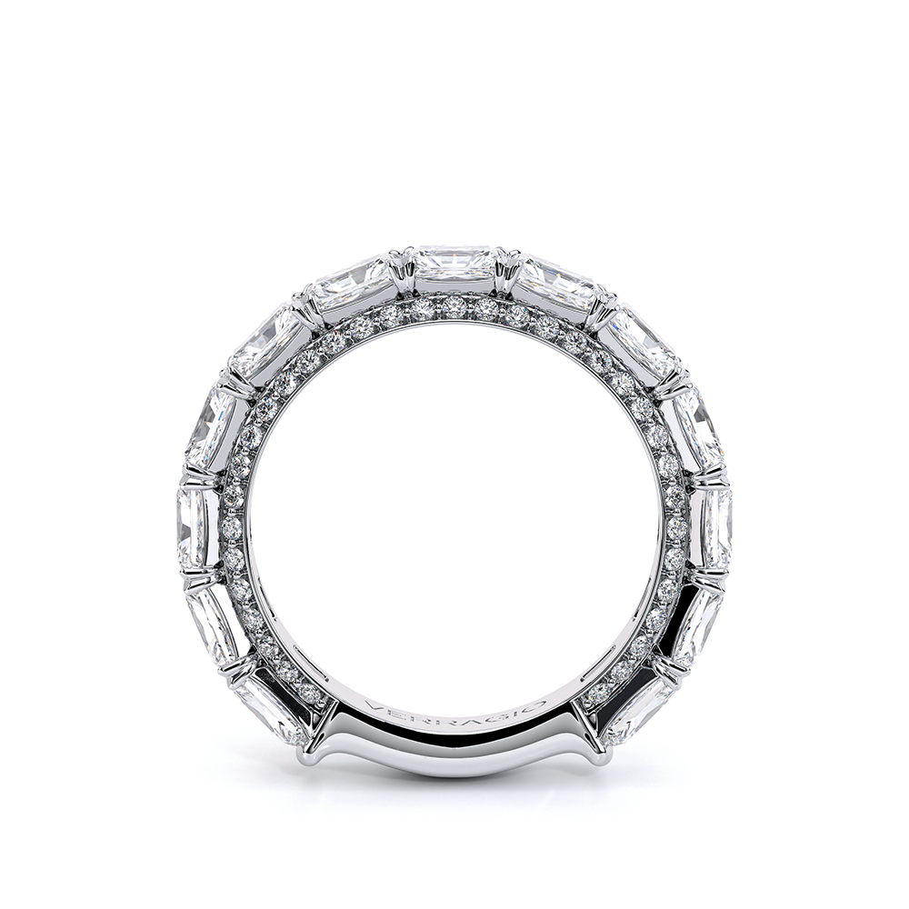 18K White Gold Eterna-2025-RAD-4X3-3Q Ring