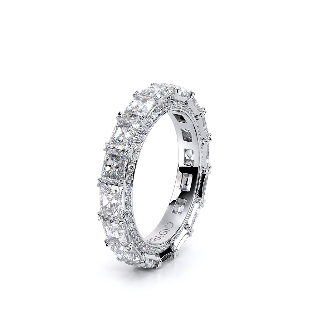 18K White Gold Eterna-2025-RAD-4X3 Ring