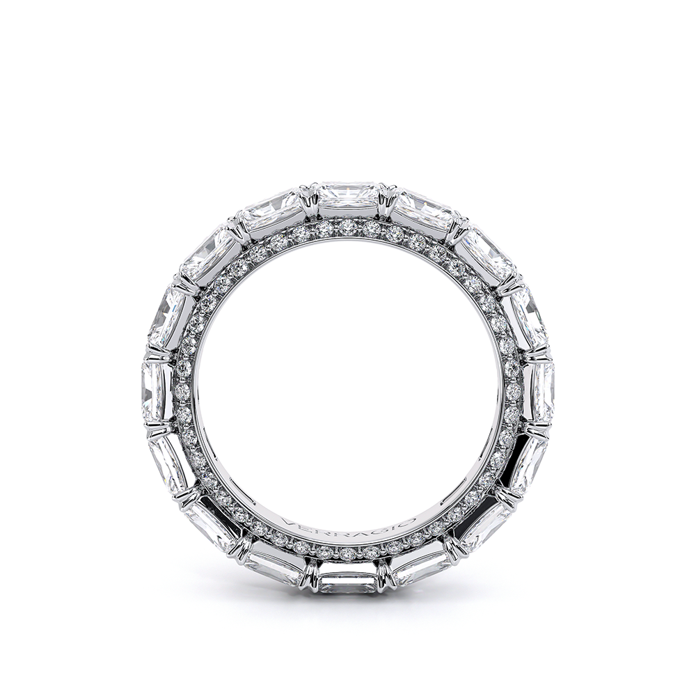 18K White Gold Eterna-2025-RAD-4X3 Ring