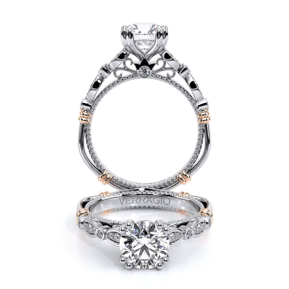 18K White Gold Parisian-100R Ring