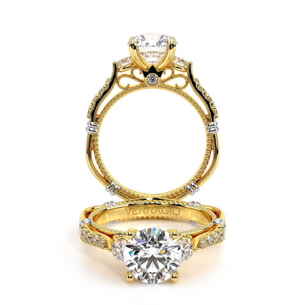 18K Yellow Gold PARISIAN-124R Ring