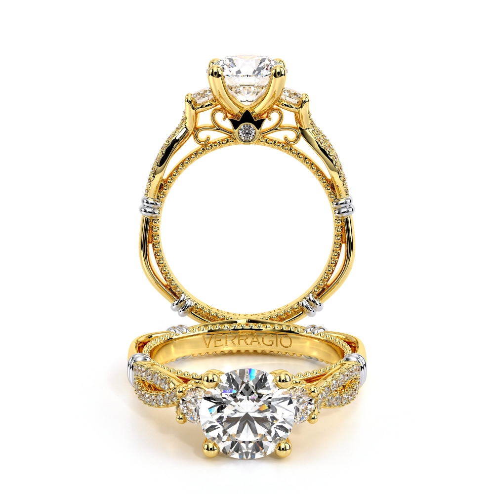 14K Yellow Gold PARISIAN-129R Ring