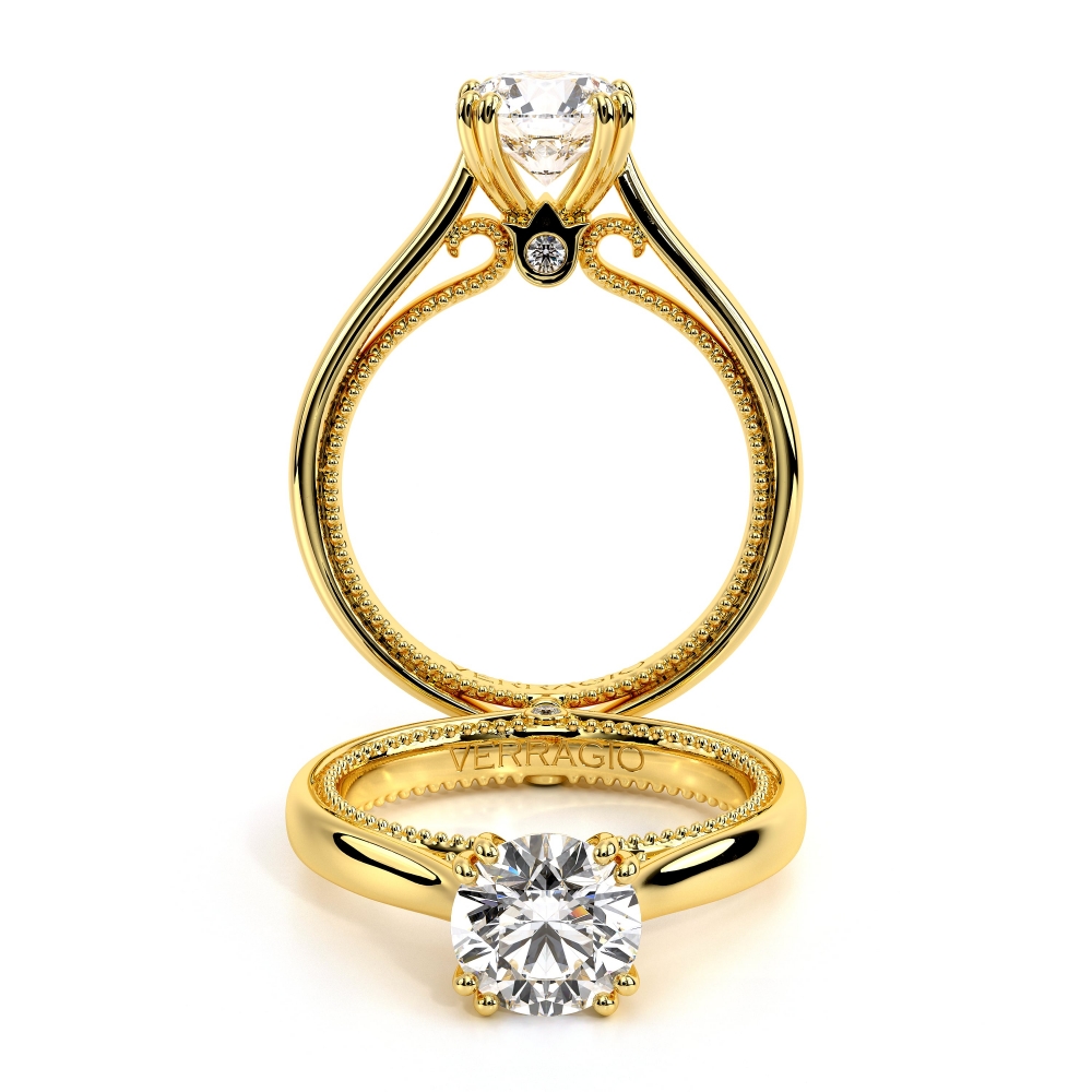 14K Yellow Gold COUTURE-0418R Ring