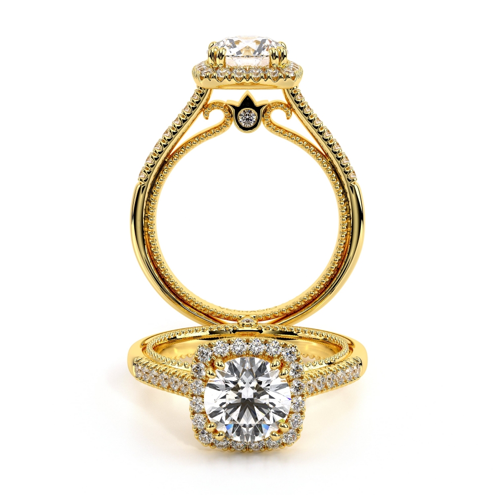 14K Yellow Gold COUTURE-0420CU Ring