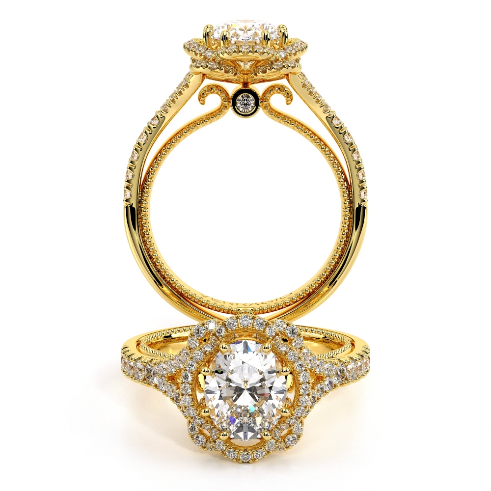 14K Yellow Gold COUTURE-0426OV Ring