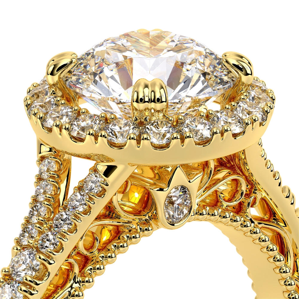 14K Yellow Gold VENETIAN-5057R Ring