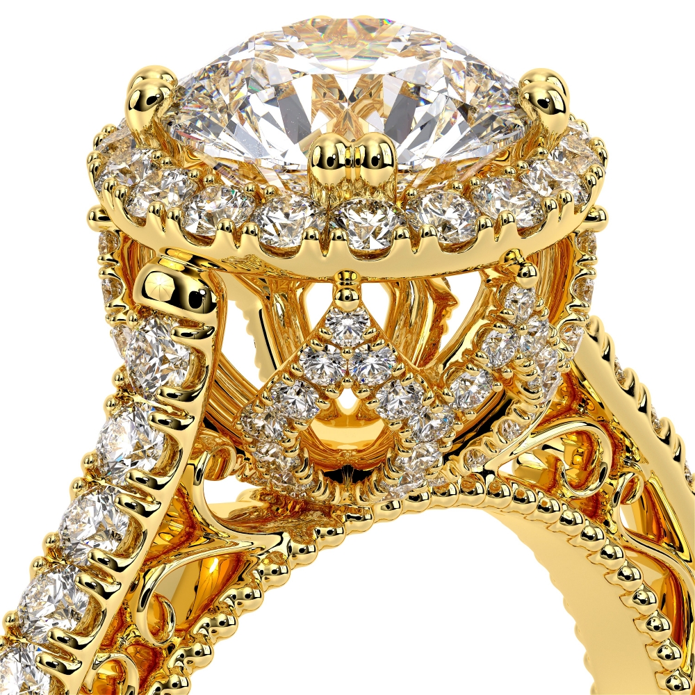 14K Yellow Gold VENETIAN-5061R Ring