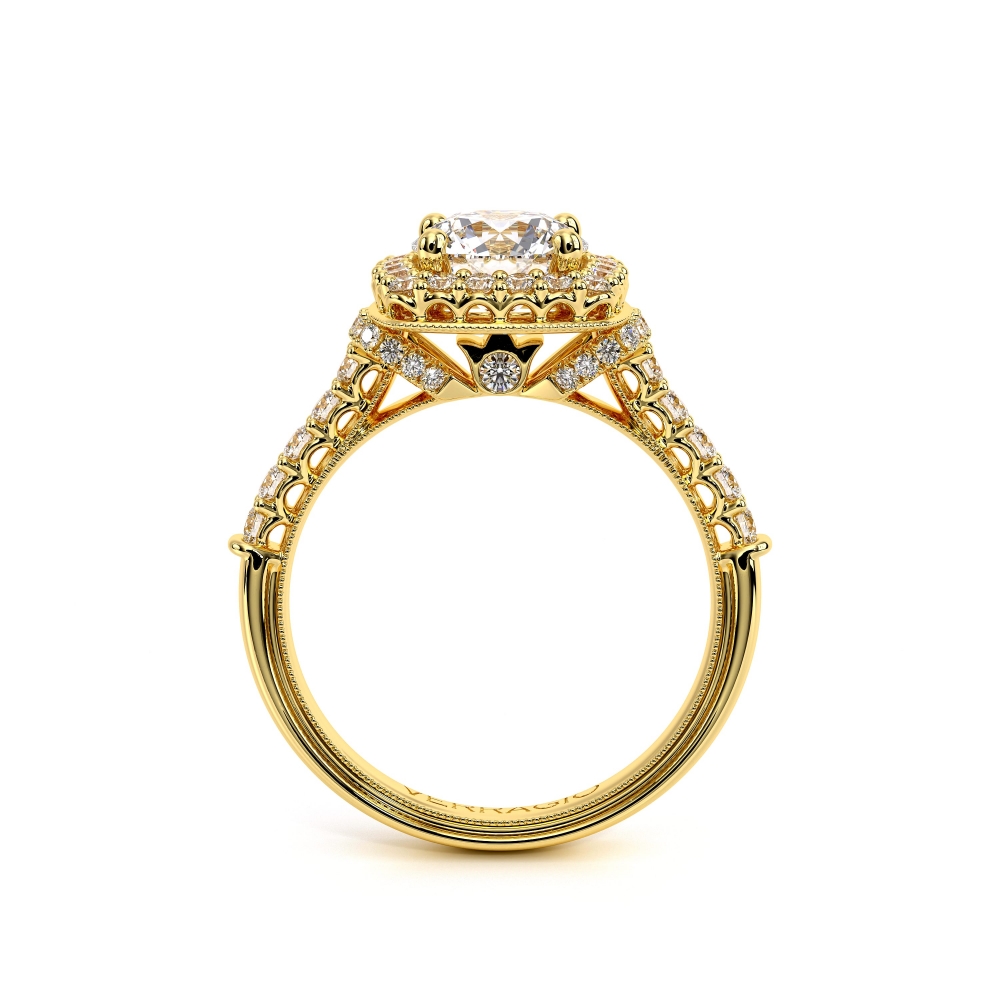 14K Yellow Gold Renaissance-908-CU7 Ring