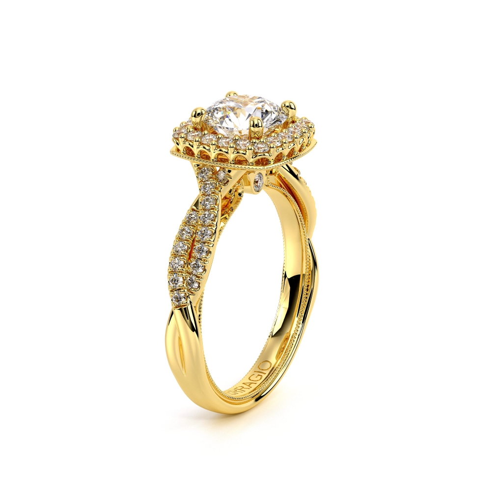 14K Yellow Gold Renaissance-918CU7 Ring