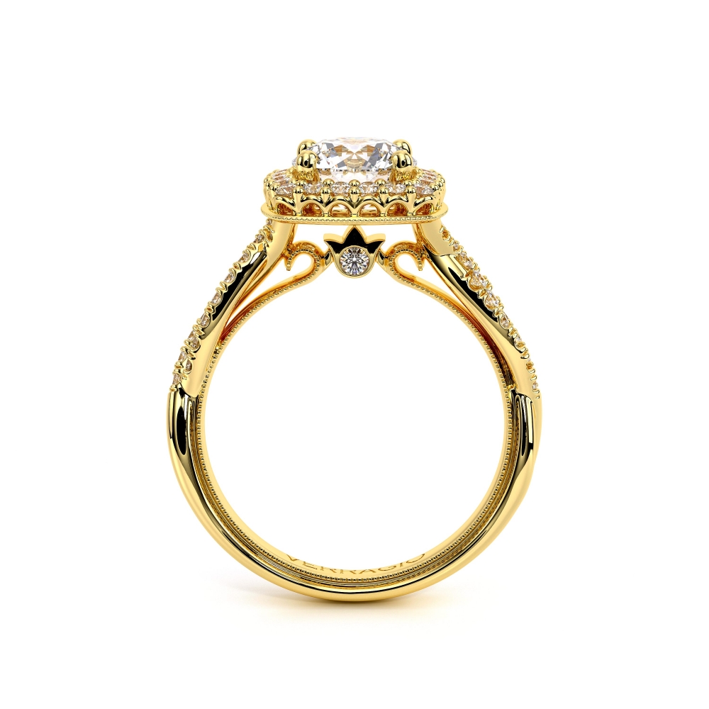 14K Yellow Gold Renaissance-918CU7 Ring