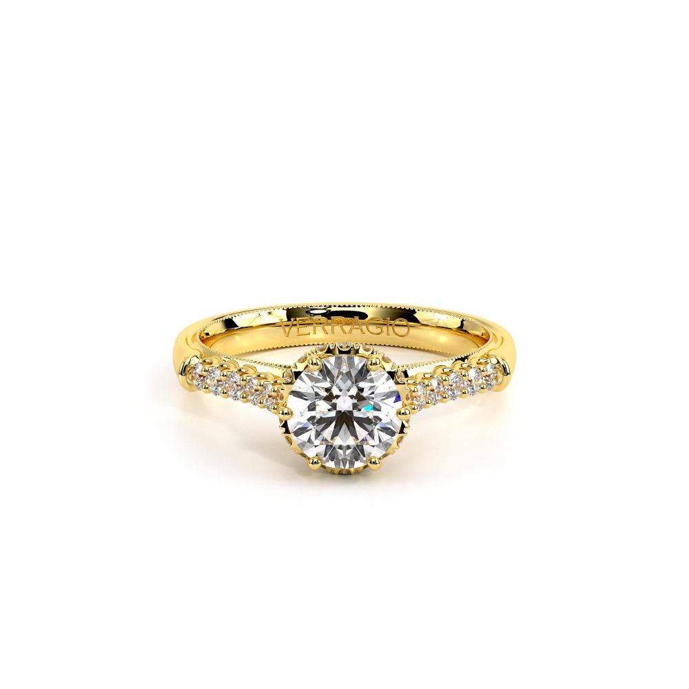 14K Yellow Gold Renaissance-938R7 Ring
