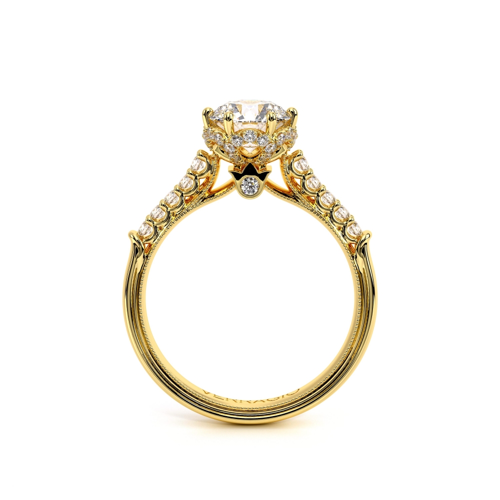 14K Yellow Gold Renaissance-938R7 Ring
