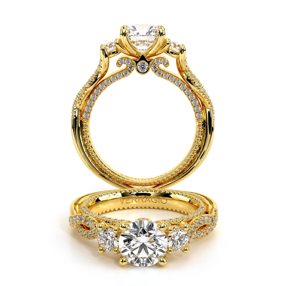 14K Yellow Gold COUTURE-0450R Ring