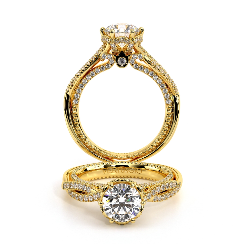 18K Yellow Gold COUTURE-0451R Ring