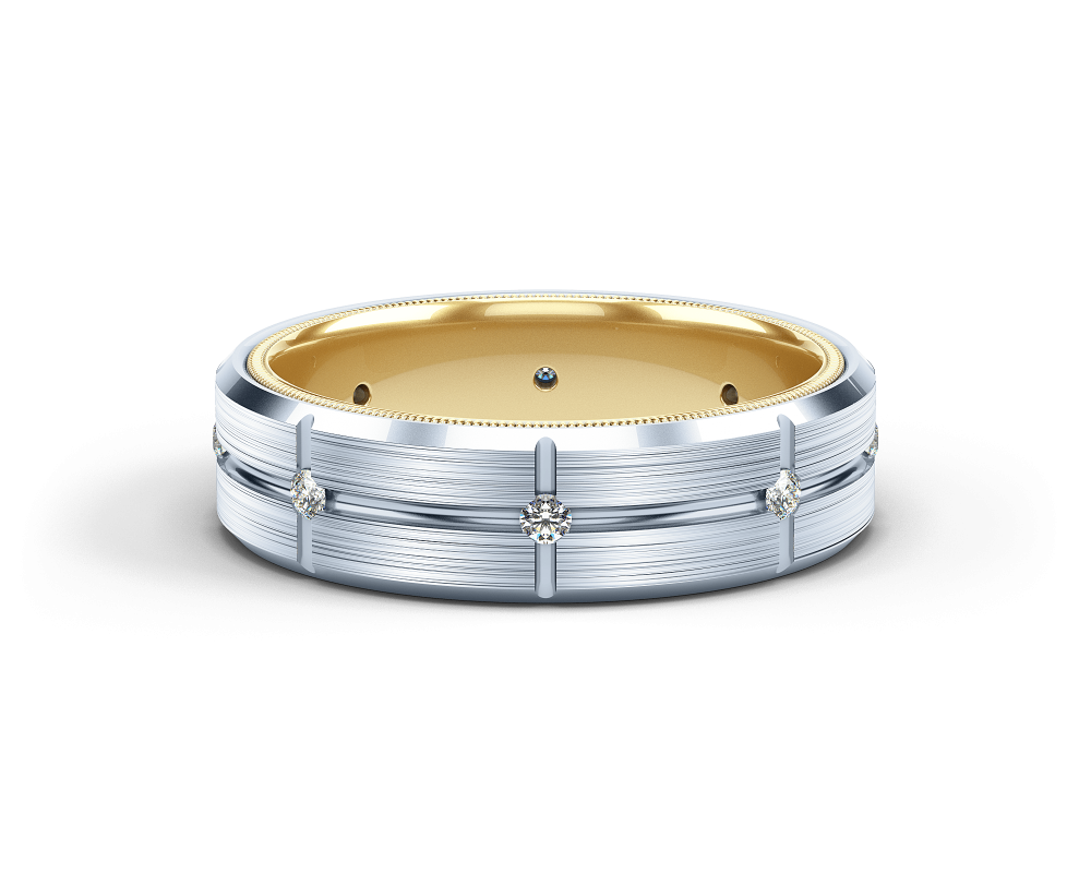 14K Yellow Gold VWD-6927 Ring