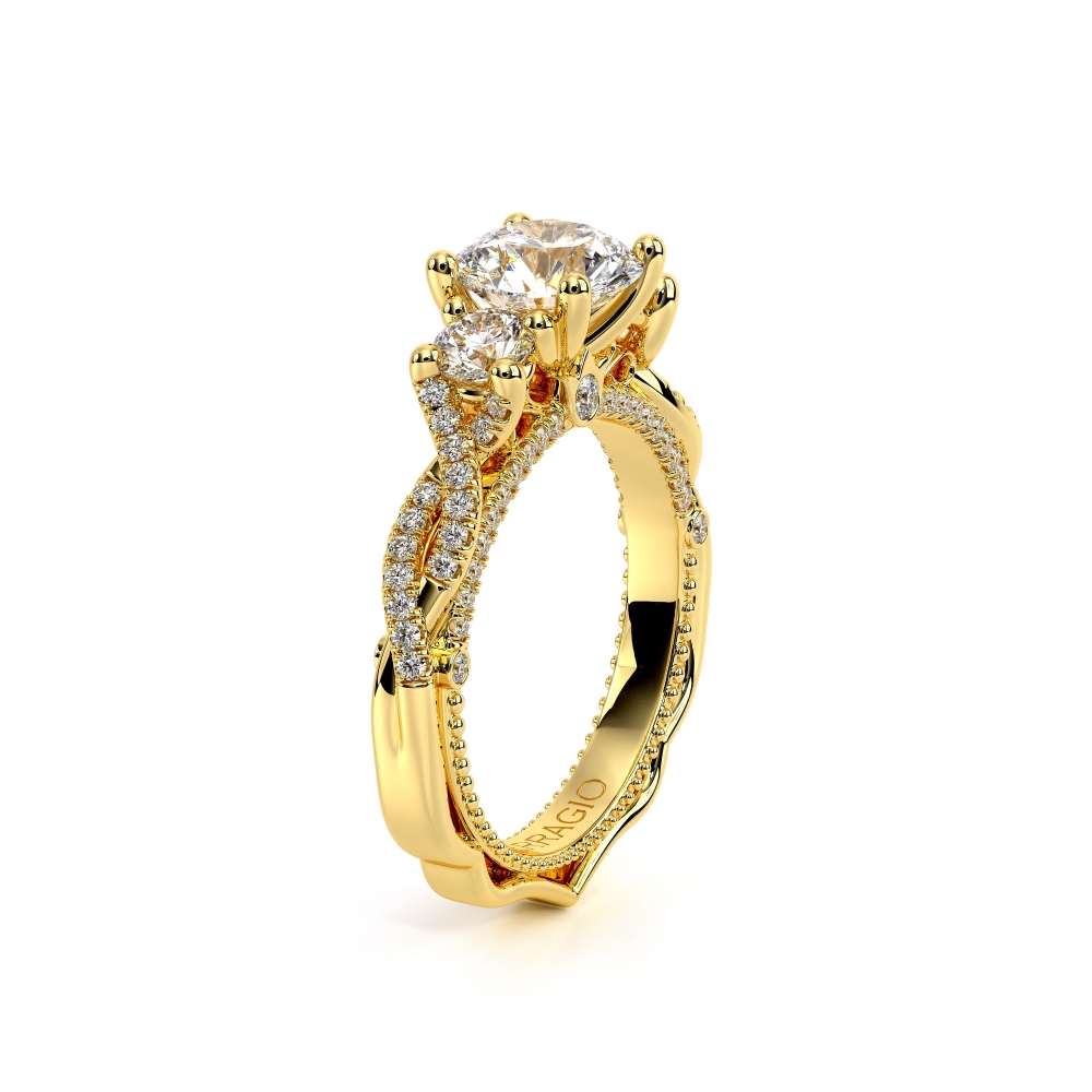 14K Yellow Gold VENETIAN-5069R-2WR Ring