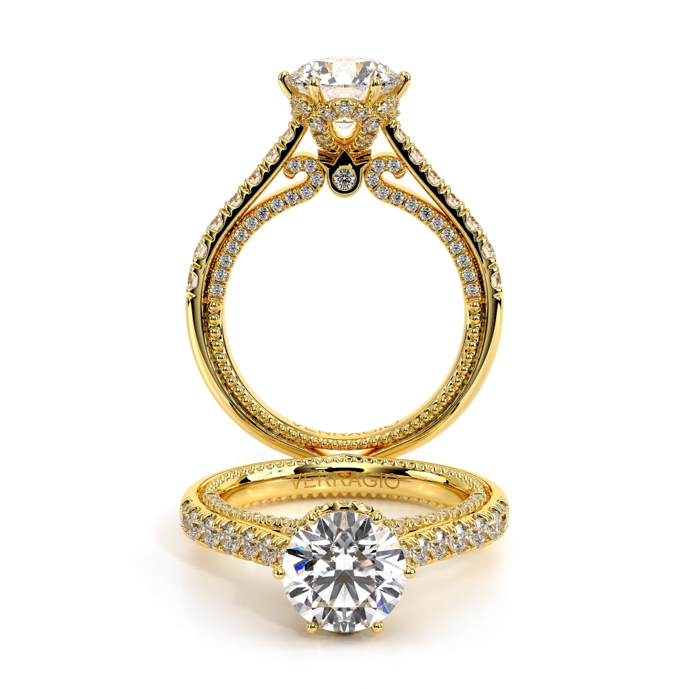 14K Yellow Gold COUTURE-0447 Ring