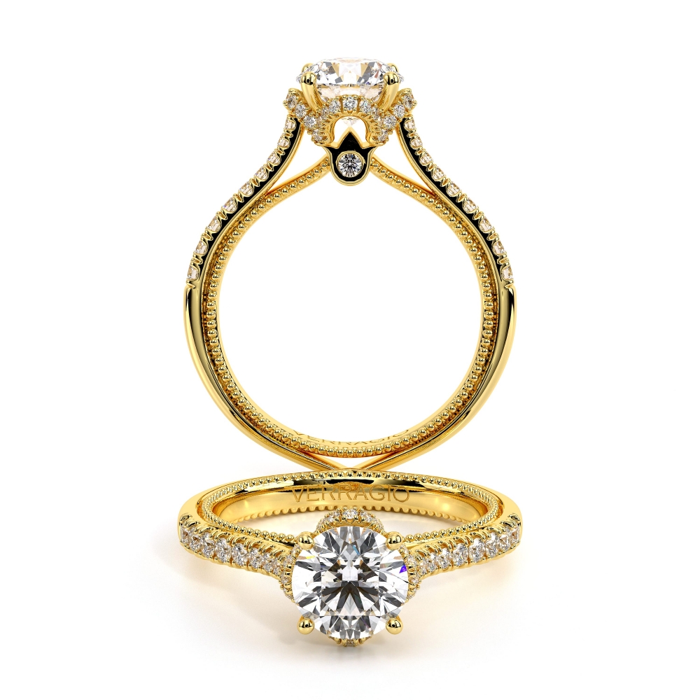 14K Yellow Gold COUTURE-0457R Ring