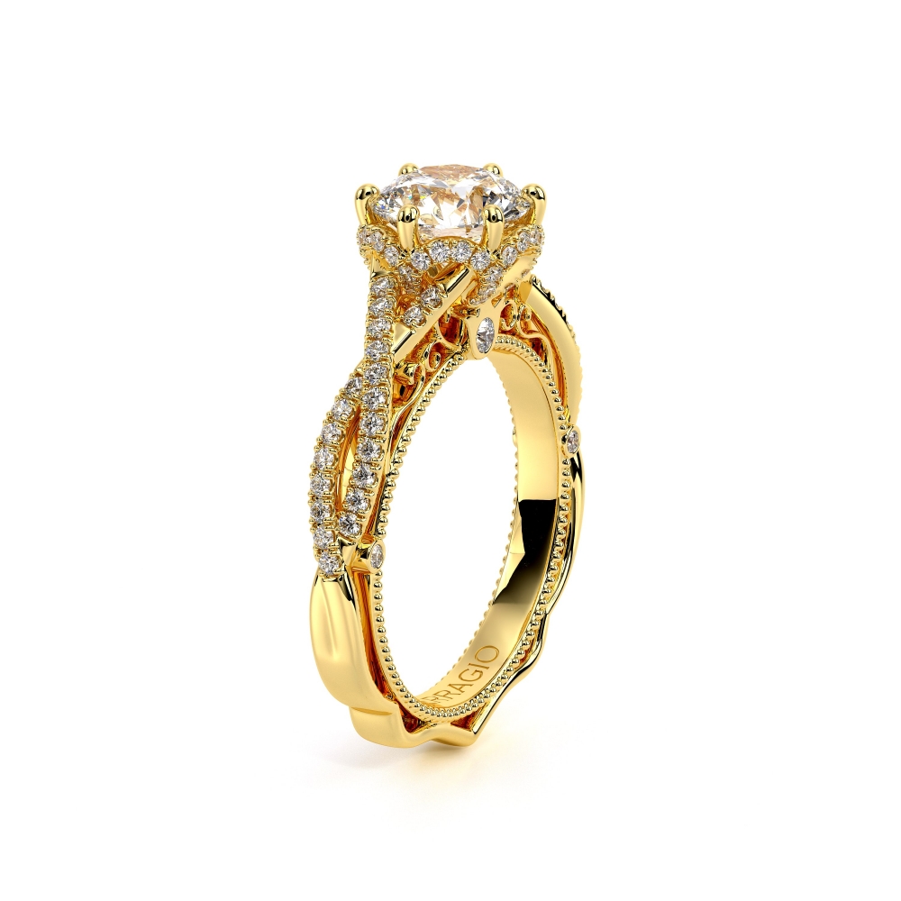 14K Yellow Gold VENETIAN-5078R Ring