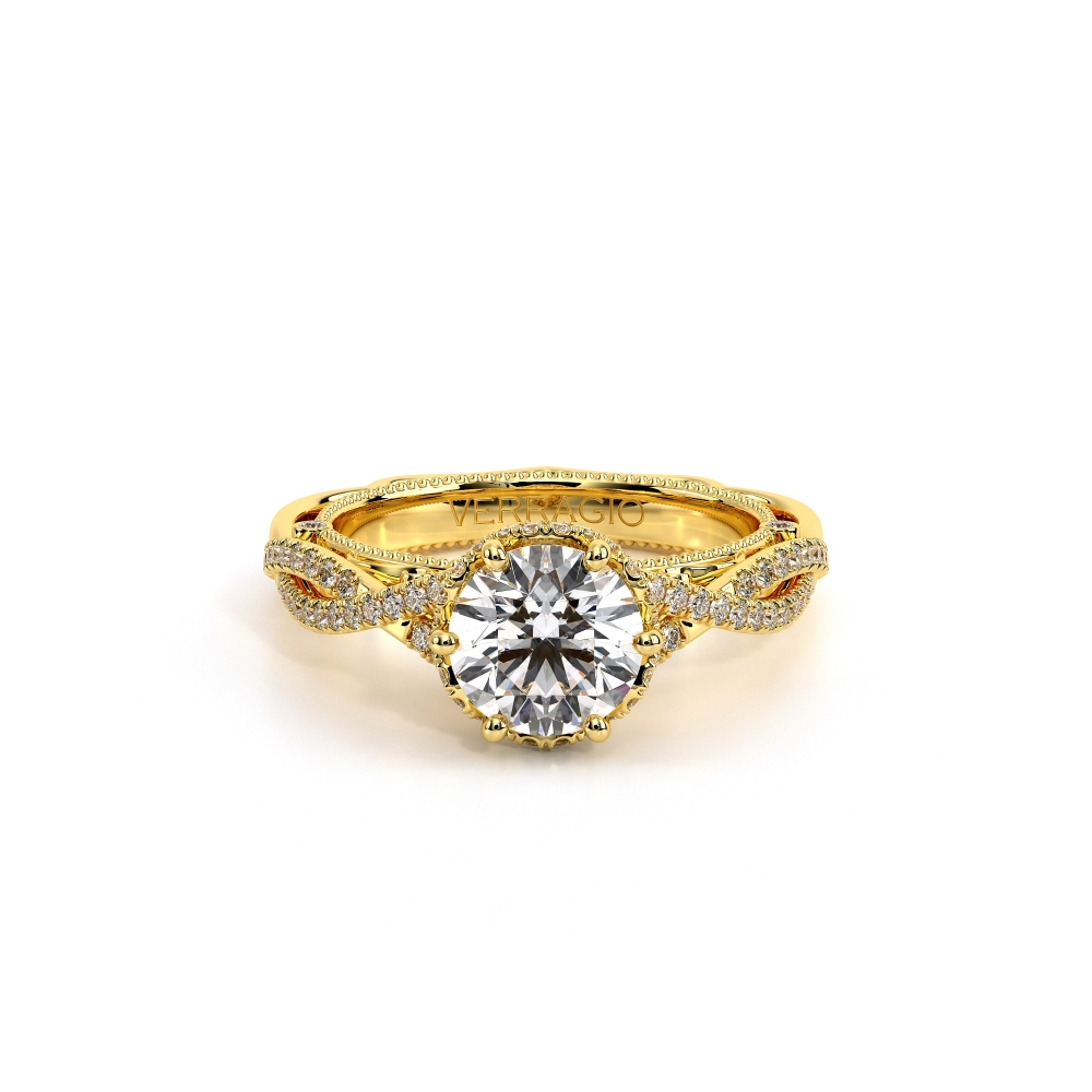 14K Yellow Gold VENETIAN-5078R Ring
