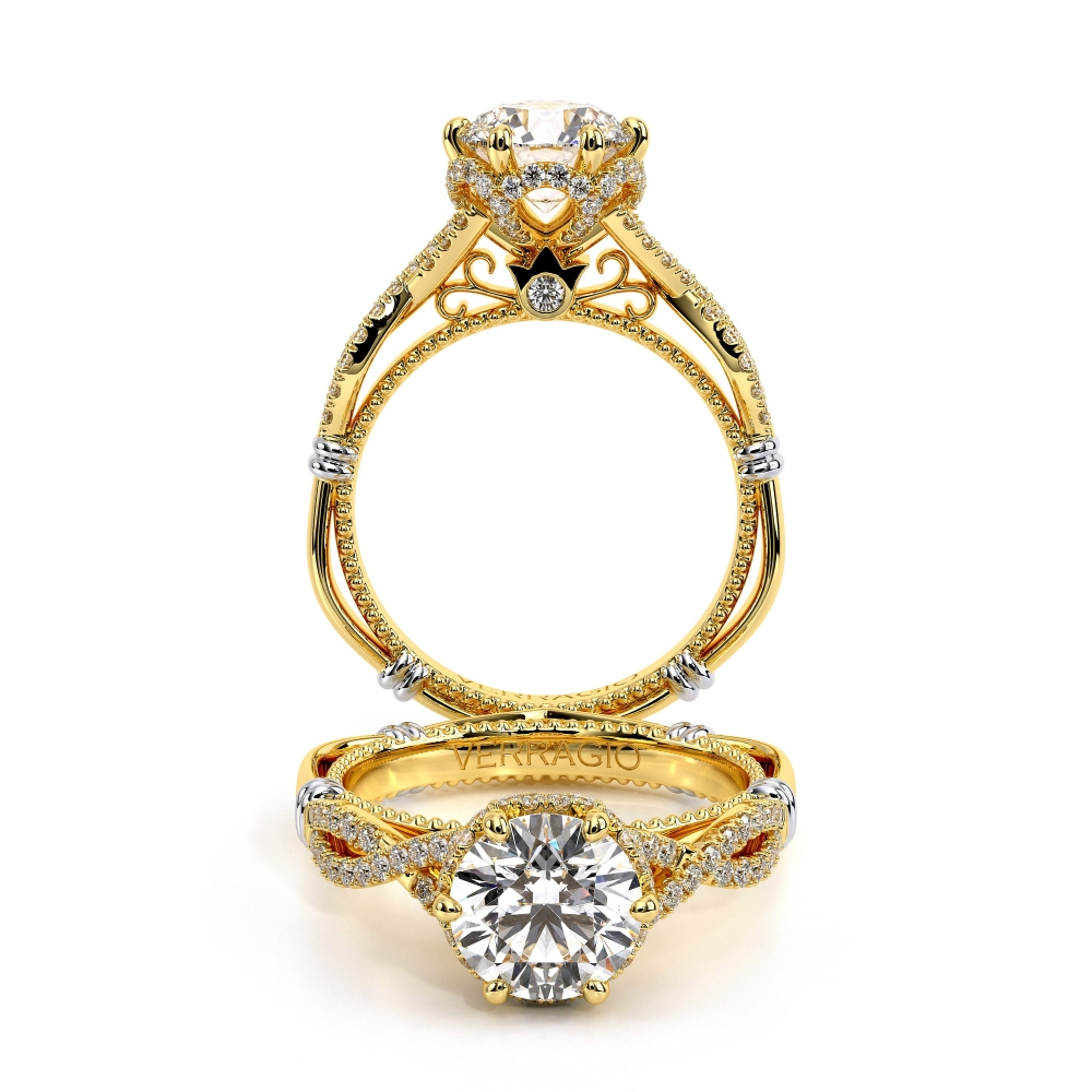 18K Yellow Gold PARISIAN-153R Ring
