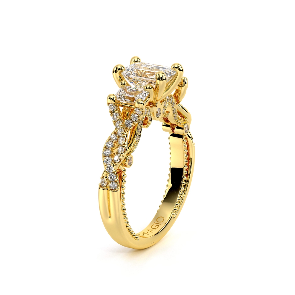 14K Yellow Gold INSIGNIA-7074EM Ring
