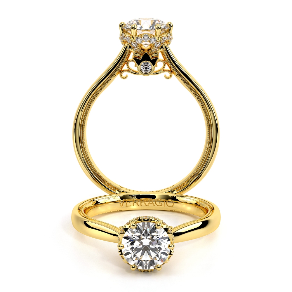 18K Yellow Gold Renaissance-942R65 Ring