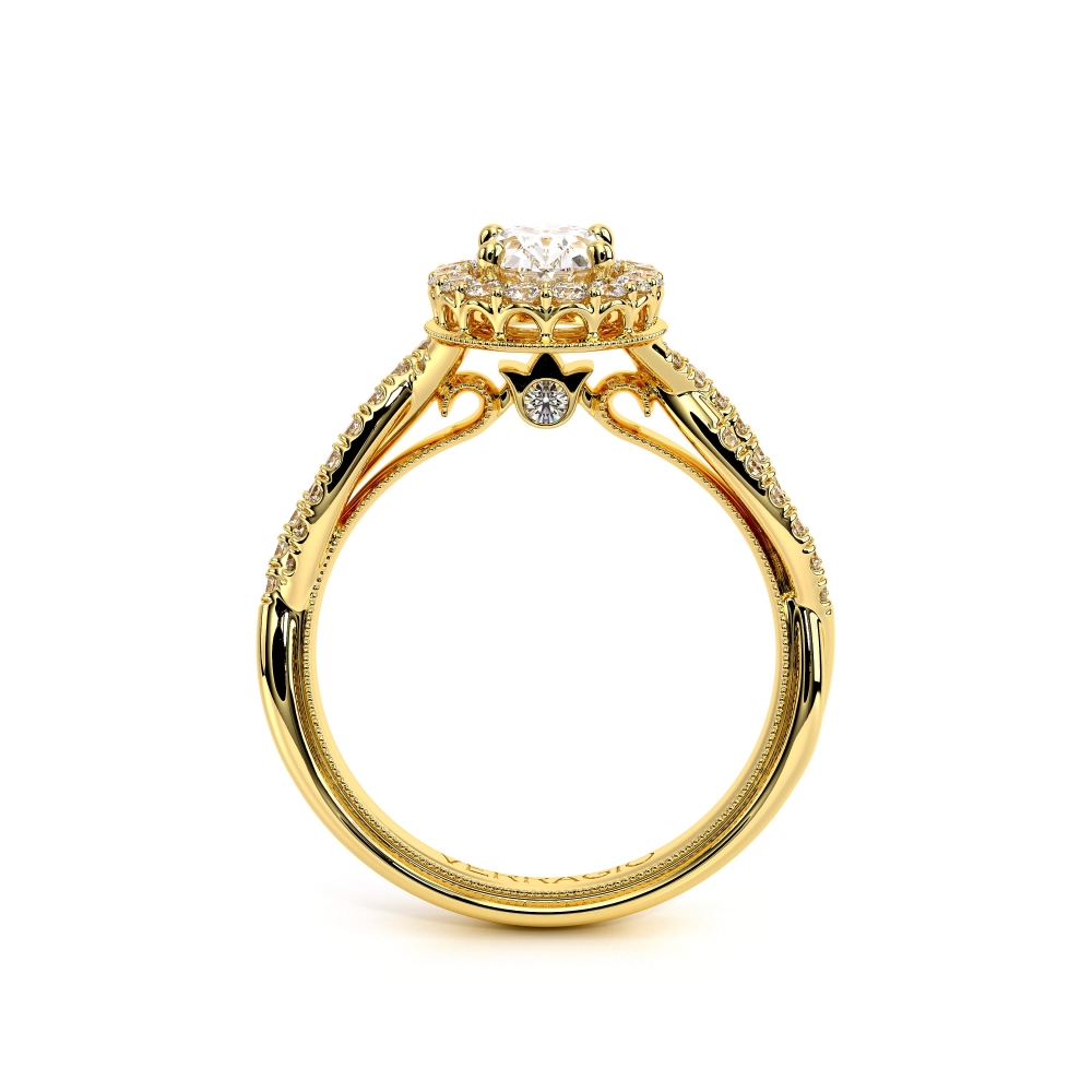 14K Yellow Gold Renaissance-918OV Ring