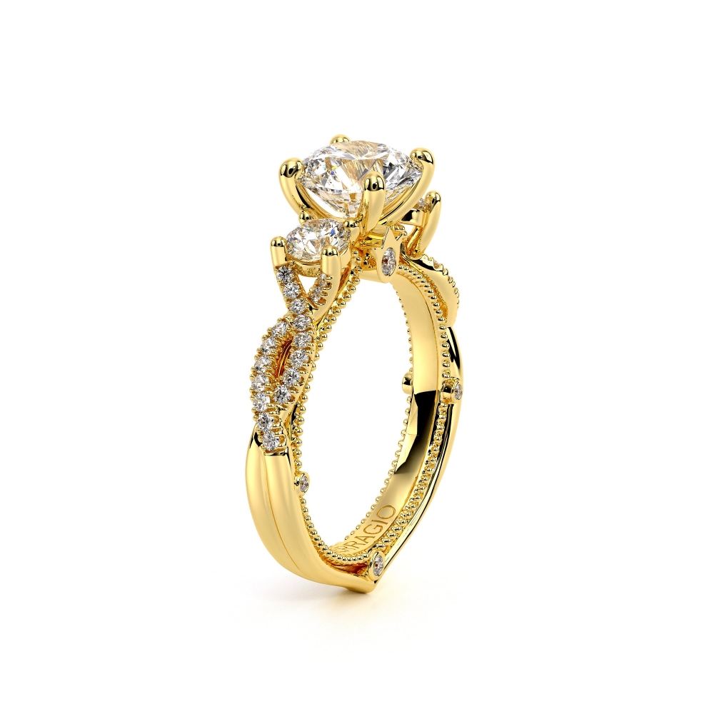 14K Yellow Gold COUTURE-0423R-TT Ring