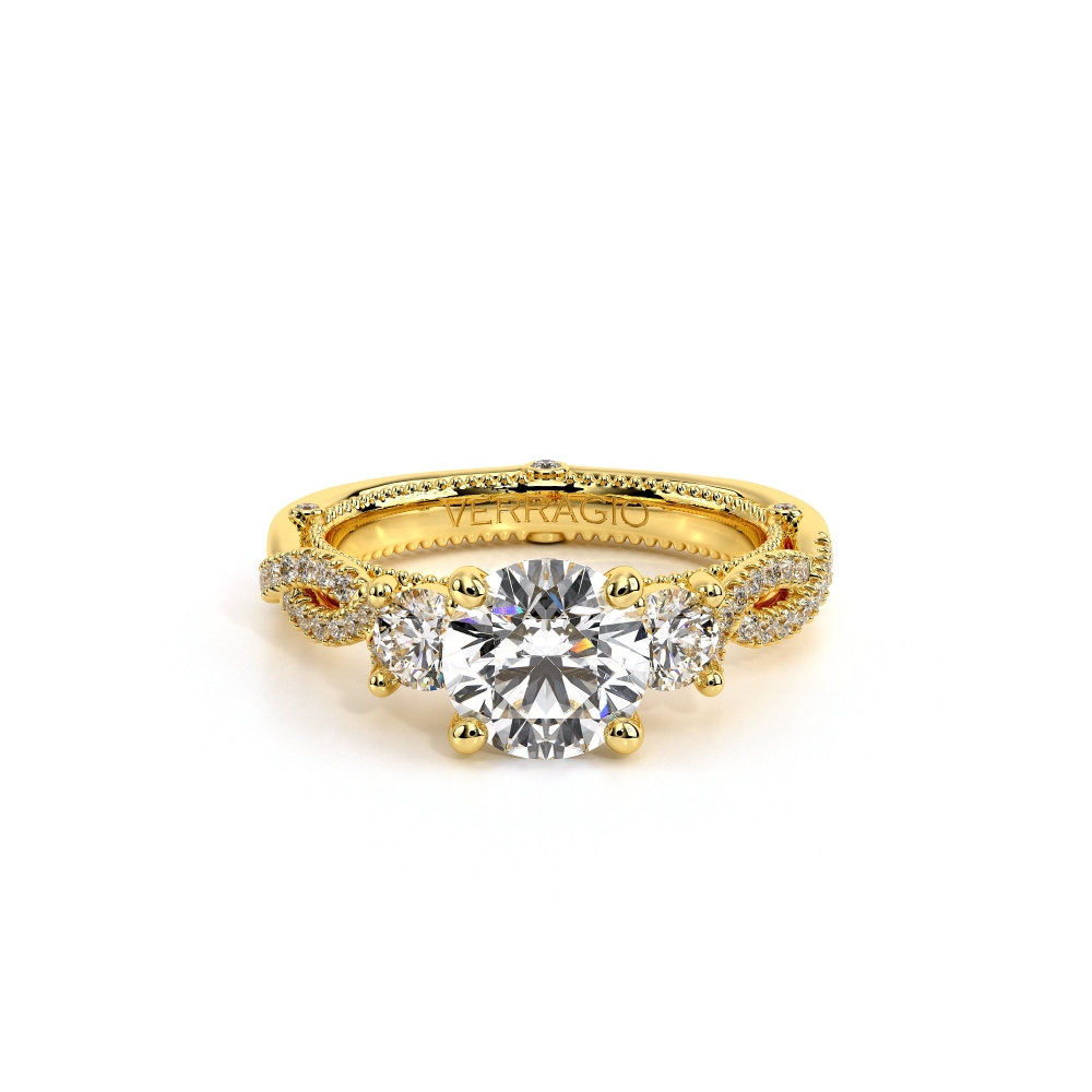 14K Yellow Gold COUTURE-0423R-TT Ring