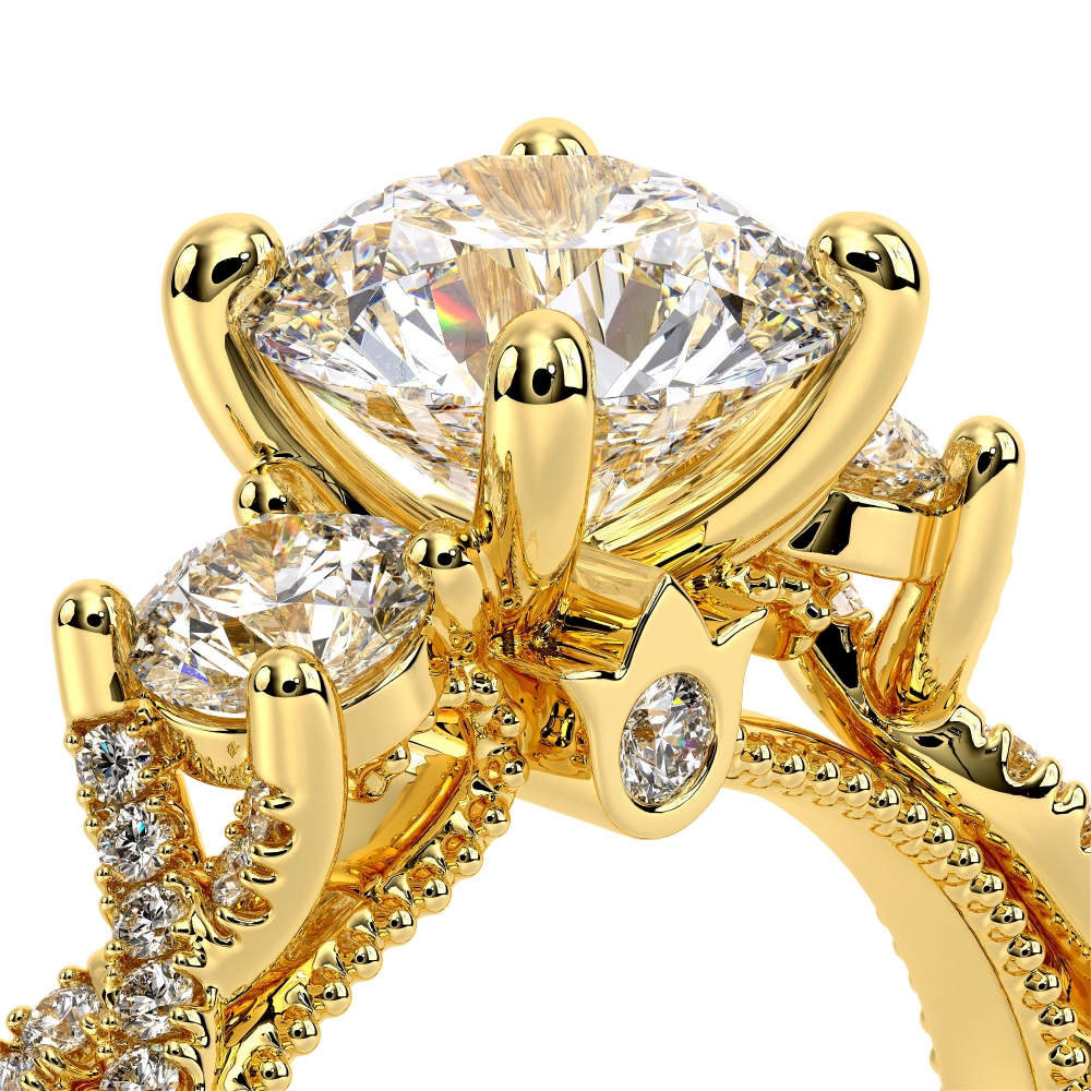 14K Yellow Gold COUTURE-0423R-TT Ring