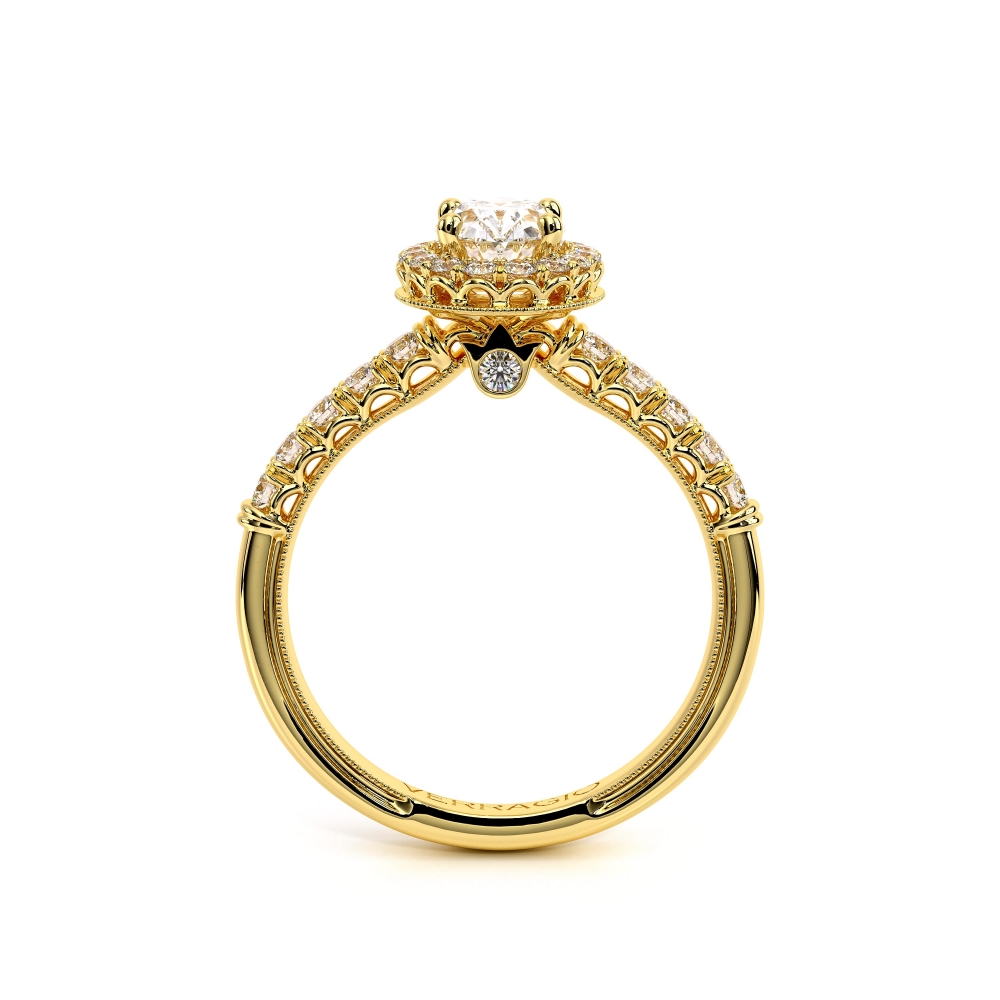 18K Yellow Gold Renaissance-944-OV7X5 Ring