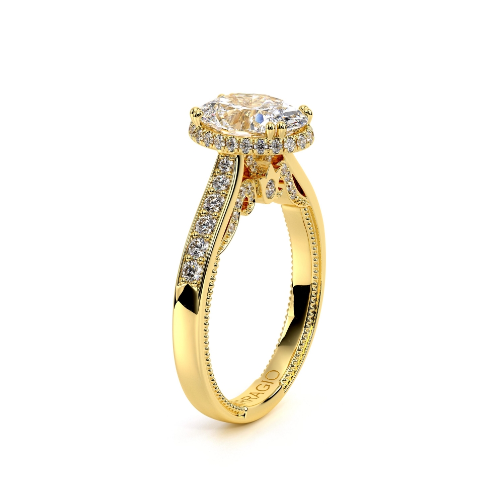 14K Yellow Gold INSIGNIA-7102OV Ring