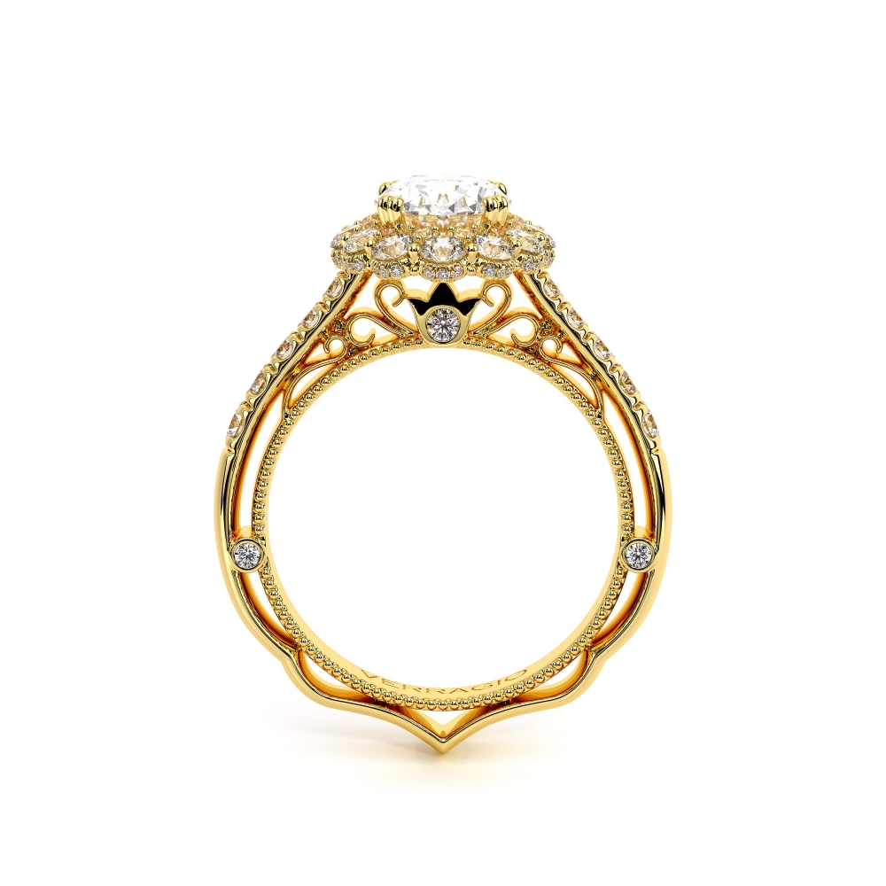18K Yellow Gold VENETIAN-5080OV Ring