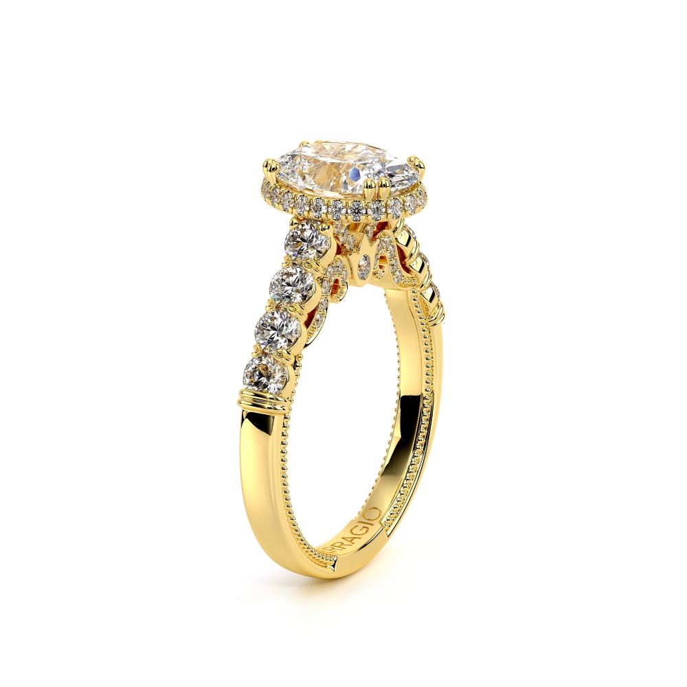 18K Yellow Gold INSIGNIA-7100OV Ring